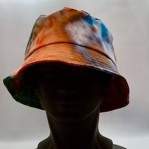 Unisex Tie Dyed Bucket Hat